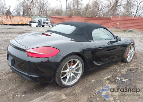 2013 Porsche Boxster S z USA, uszkodzony, nr VIN WP0CB2A88DS133283